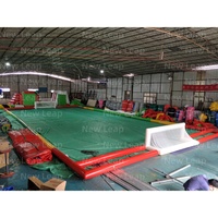 Terrain de polo aquatique gonflable géant Yuedong de 72 pieds, vente chaude, terrain de polo aquatique gonflable, parc de football, soccer