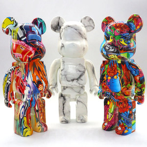 Venta al por Mayor de Fábrica, Bloques de Construcción <span class=keywords><strong>Mini</strong></span> Ensamblados, Colección de Osos, Micro Bloques de Construcción, Figuras de Osos Negros Bearbrick, Juguetes - Product Image 5