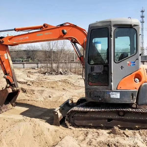Grande pelle à chenilles de 6 tonnes utilisée pour la construction Hitachi ZX55 ZX470LCH à vendre - Product Image 1