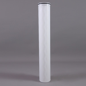 Pure Health 40 Inch High Flow Pleated Filter Cartridge Industrial Water Filtration - Product Image 1