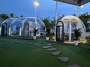 Foldable Capsule Mobile House Trade <strong>2</strong> Bedroom Plastic Ballon Bubble Party Pc Bubble House Prefab Villa Houses Luxury <strong>Tent</strong> - Product Image 4