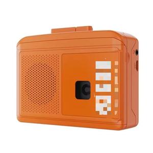Wholesale Retro Orange Portable Cassette Player And <b>Recorder</b> With Built-in Speaker And USB Support <b>Tape</b> To MP3 Conversion Person - Product Image 1