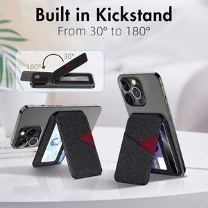 Cartera Minimalista de Cuero PU con Bloqueo RFID y Acabado de Espejo para iPhone y Tarjetas de Crédito - Product Image 4