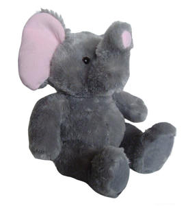 Muñeco Personalizado de Peluche con Bolsillo con Cremallera, Diseño de Elefante, Conejo, León, Mapache, Búho - Product Image 2