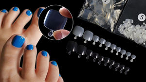 600 <span class=keywords><strong>Uñas</strong></span> Postizas Acrílicas <span class=keywords><strong>Naturales</strong></span>/Blancas/Transparentes para Decoración de Manicura, Herramientas de Belleza para <span class=keywords><strong>Uñas</strong></span> de los Pies - Product Image 3