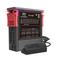 STC-3028 Termostat Digital Pengontrol Suhu dan Kelembapan STC 3028 Termometer Higrometer Pengontrol AC 110V 220V DC 12V 24V