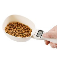 Cuillère doseuse numérique pour aliments pour animaux de compagnie, cuillère de pesage électronique avec écran LCD pour aliments pour chiens et chats