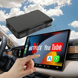 กล่องวิดีโออัจฉริยะสำหรับรถยนต์ WOOBOOBOX GT4S รุ่นใหม่ ปี 2024 อะแดปเตอร์ Carplay เชื่อมต่อการ์ด TF รองรับ Android Auto Youtube รับประกัน 1 ปี - Product Image 3