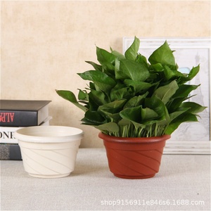 Pot de fleurs en plastique HUFU, vente en gros d'usine, épaissi, minimaliste, pour orchidées suspendues, avec crochet, pour jardin et maison, directement de l'usine - Product Image 2