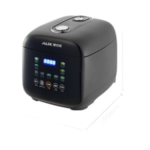 Olla Arrocera AUX de 800W, Acero Inoxidable, Pantalla Digital Inteligente, Forma de Tambor, Multifuncional para el Hogar - Product Image 3