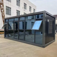 Sephora Maison Préfabriquée Résidentielle Petites Maisons Étanche Préfabriquée en Acier Maison Confinée pour Entrepôt et Cour