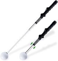 Assistant d'entraînement de balançoire de golf télescopique rythme clic son échauffement entraîneur de balançoire de golf accessoires d'entraînement de poignée de golf
