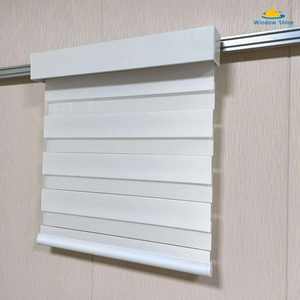 कारखाने थोक मूल्य बिक्री दिन और रात ज़ेबरा रोलर अंधा कॉर्लेस ज़ेबरा अंधा 3 "/4" वर्ग फासिया - Product Image 1