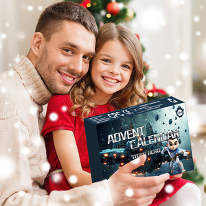 Marvel Cartoon Cool <span class=keywords><strong>Star</strong></span> nero bianco cavalieri guerre bambole scatole cieche PVC Action figure 24 giorni conto alla rovescia per natale scatola sorpresa - Product Image 4