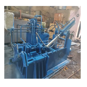 Máquina prensadora compactadora de chatarra automática del fabricante indio, máquina de prensado de residuos de metal eficiente para aluminio - Product Image 1