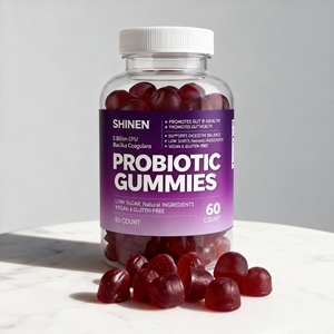 Integratori Alimentari OEM: Gommose Enzimatiche con Probiotici Femminili e Mirtillo Rosso per Donne - Product Image 1