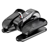 Mini stepper de bureau, appareil elliptique avec écran LCD, pédales texturées, design portable, construction en acier, écologique, pour utilisation assise