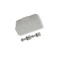 Connecteur Électrique Femelle en Laiton 9,0 mm avec Broches à Sertir et Verrouillage Positif pour Câbles 18-22 AWG – Fabricant