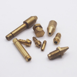 Pièces usinées en laiton, raccords métalliques de précision pour accessoires de quincaillerie et équipements industriels - Product Image 1