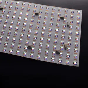 Luz LED RGBW painel flexível 800leds cri80 luz LED com controle remoto luz de LED flexível placa retroiluminação à prova d'água
