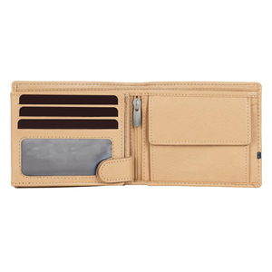 Cartera Bifold de Cuero Genuino para Hombre, Delgada, con Bolsillo Frontal, Personalizable con Logotipo, Colores y Tamaños a Medida, OEM, ¡Gran Venta al Mejor Precio! - Product Image 2