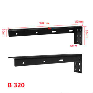 Vente en gros Support de suspension Code Supports de meuble TV Support de <span class=keywords><strong>bureau</strong></span> Support de type L Étagère d'angle en métal - Product Image 4