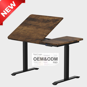 2025 Mới Đa Chức Năng Điện Chiều Cao Có Thể Điều Chỉnh Nghệ Thuật Thủ Công Nghệ Sĩ Trạm Ergonomic Nửa Lật Ngồi Đứng Vẽ Bàn - Product Image 2