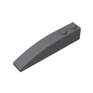 N° 42022 Pente incurvée 6 x 1 Accessoires de bricolage Jouet d'assemblage Vente en gros d'usine - Product Image 4