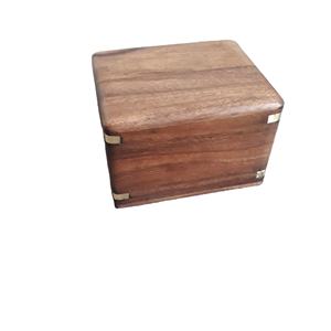 Caja de madera de pino con cierre para proyectos de manualidades, caja de madera de pino con cierre para manualidades, pasatiempos, joyería y almacenamiento para el hogar, 100% - Product Image 1