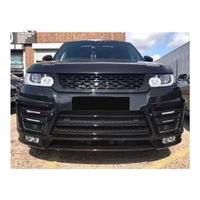 Pour Land Rover Range Rover Sport 2014-2017 L494, mise à niveau vers un kit carrosserie Lumma avec pare-chocs avant et arrière et calandre avant