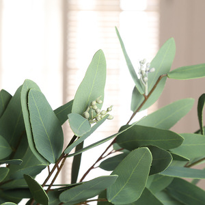 Rami di Eucalipto Artificiale di Lusso, Foglie Finte di Eucalipto e Salice per Decorazioni di Matrimoni, Vasi da Terra, Casa e Hotel - Product Image 6