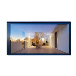 Fenêtres panoramiques <span class=keywords><strong>Disine</strong></span> Frame, grande taille, en alliage d'aluminium, horizontales fixes, insonorisées, installation facile, garantie 3 ans - Product Image 2