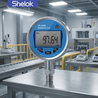 RS485 Digital Pressure Gauge YK-100B Wide Pressure Range -0.1~250MPa Recharge Battery Powered Industrial Monitoring Manometer