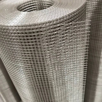 Panneau de treillis soudé en acier inoxydable 316L 0,5-4 mm 5x5 10x10 mm Résistant à la corrosion Marine Médical Filtration Usage intensif OEM