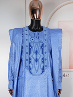 Tenue Traditionnelle Africaine H&D : Ensemble Formel Bazin Riche Dashiki (Chemise, Pantalon, Robe) – Vêtements Africains pour Hommes