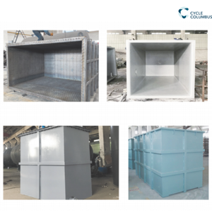 핫 세일 산업용 대용량 수직 고온 저항 압력 용기 저장 탱크 1년 ASME 인증 - Product Image 6