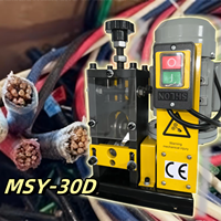 Madslynn mesin pengupasan kawat bekas Mini | Pengupas kabel tembaga 0,18 kW ringkas untuk penggunaan rumah tangga dan bengkel