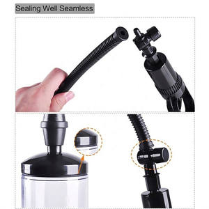 Sex Produkte Vibration Männliche Expansion Penis Trainer Masturbation Gerät Vakuum vergrößerung Mann Penis pumpe Vergrößerung gerät - Product Image 3