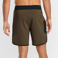 Shorts de surf personnalisés à étiquette privée, extensibles dans 4 directions, pour les surfeurs actifs