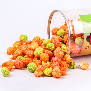 150g de Popcorn Prêt à Manger dans un Pot en PET |   Crème au caramel, chocolat, fruits, saveur sésame |   Fabricant de Marques Privées OEM - Product Image 4