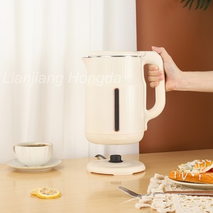 Bouilloire à double paroi à ébullition rapide anti-brûlure 304 #   Bouilloire en acier inoxydable avec indicateur de maintien au chaud, usage domestique, capacité de 1,8 L, 1500 W - Product Image 3