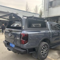 Capot rigide en aluminium pour benne de pick-up, compatible Ford Ranger F150 Hilux Tacoma, type coque de camping-car