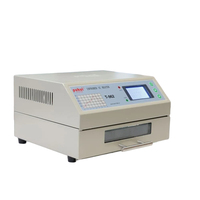 Oven aliran ulang T-962-zona pemanas 180x235mm & daya 800W untuk prototipe SMT PCB