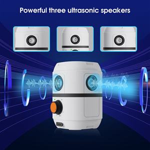 Caliente más nuevo diseño a prueba de agua recargable pulso ultrasónico entrenador de perros de alta frecuencia <span class=keywords><strong>Flash</strong></span> Control de ladridos Dispositivo de entrenamiento de mascotas - Product Image 2