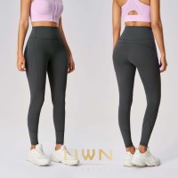 Pantalon de yoga en forme élastique poche arrière taille haute levage hanche pantalon de fitness vêtements d'extérieur collants Pilates leggings de sport