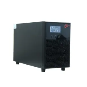 Logo kustom 1 fase frekuensi tinggi Online 3kva 6kva 10kva 12v Ups Baterai untuk penggunaan rumah