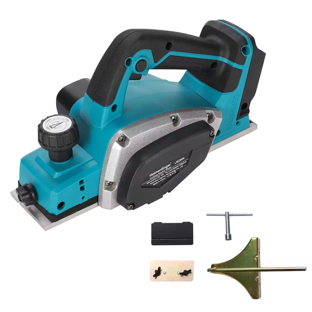 82mm Portable Cordless Wood Planer Machinery Electric Woodworking Machinery Tools for Surfacing Thicknessing