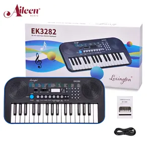 Aileen teclado de piano elétrico, mini teclas de música, escola, educação, música 32 (ek3282)