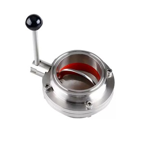 D681X Pneumatic Sanitary <b>Quick</b> Installation Food Hygiene <b>Clamp</b> Connection Water 304 Stainless Steel - Product Image 4