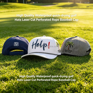 Gorra de Béisbol de 5 Paneles, Diseño Personalizado, Impermeable, Transpirable, con Logotipo Bordado y Cierre de Cuerda, para Promocionar la Marca de tu Empresa - Product Image 1